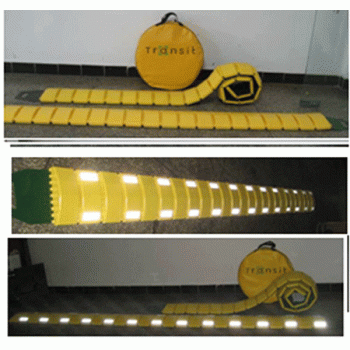 Portable Plastic (PE) Speed Hump SH222 | Rapid Deployment Traffic Calming